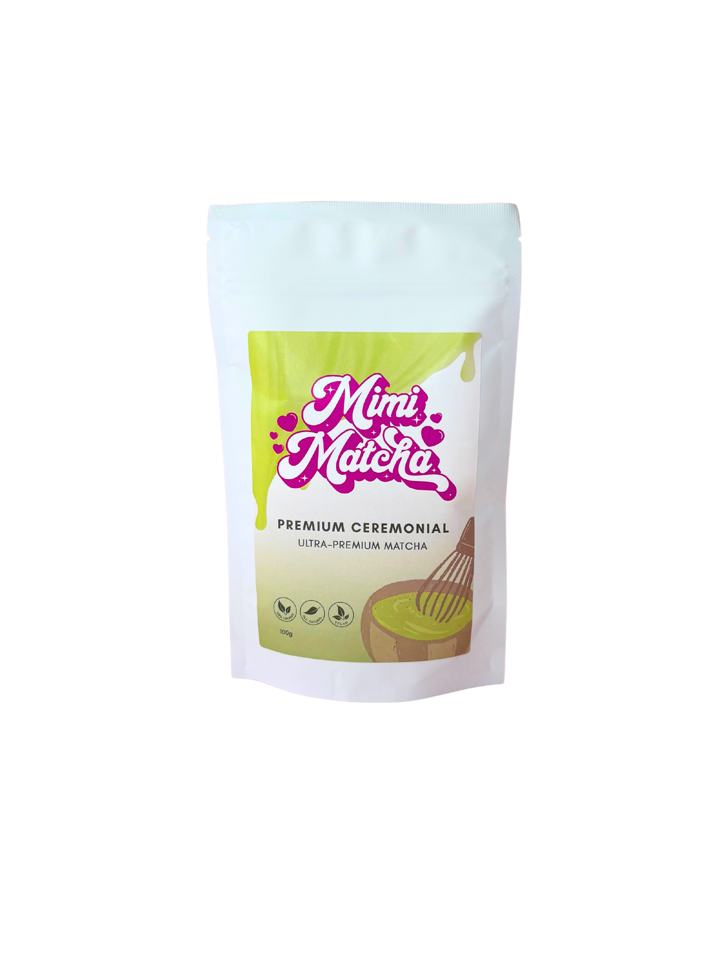 Premium Ceremonial Grade Matcha - 100g